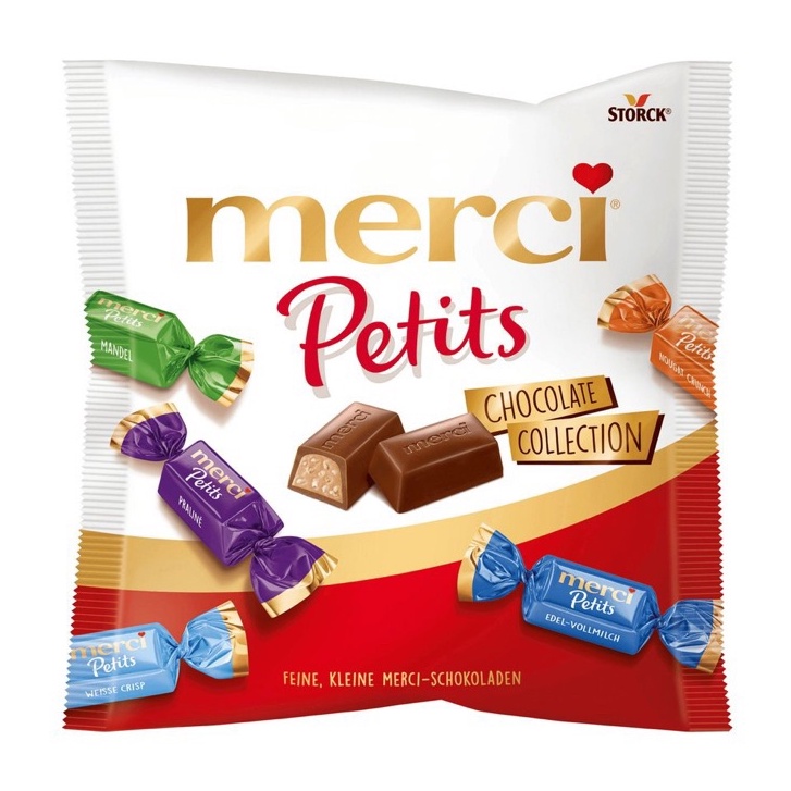 Kẹo Socola Merci Petits 125gr