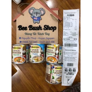 Hạt Nêm Massel Úc 100% Không Bột Ngọt Cho Bé Ăn Dặm Vị Rau 168g