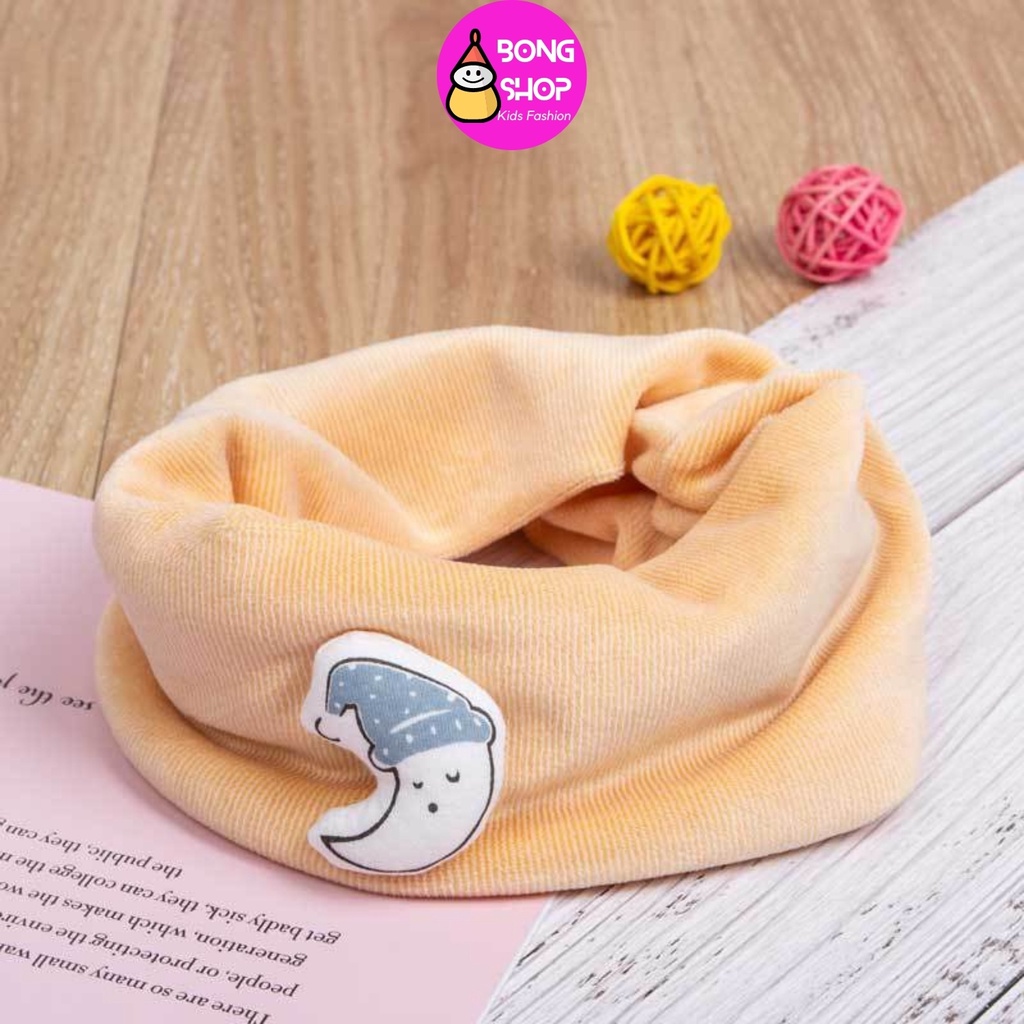 Khăn Ống Quàng Cổ Giữ Ấm, Thời Trang Cho Bé Trai Bé Gái 3 -5t
