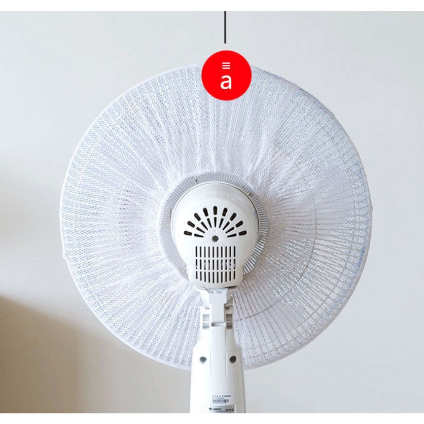 Lưới bọc quạt, lưới an toàn bọc quạt cho bé, họa tiết xinh xắn
