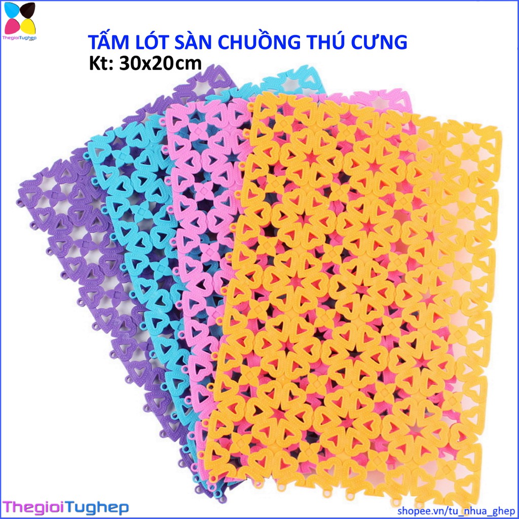 TẤM LÓT SÀN NHỰA CAO CẤP CHẮC CHẮN 20X30