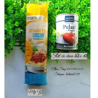 Mì Ý Spagettis hữu cơ cho bé ăn dặm gói 500gr