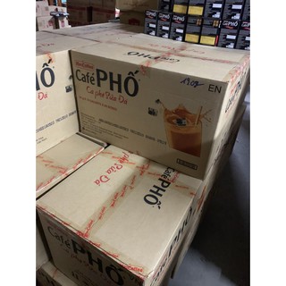 Cà phê SỮA ĐÁ PHỐ HỘP 10gói*24gr-DATE MỚI