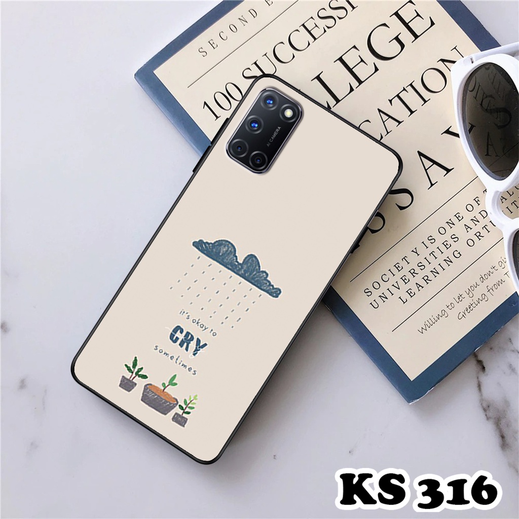 Ốp lưng Oppo A52 - Oppo A53 - Oppo A92 - Ốp in hình BlueSky - Chất liệu TPU chống sốc bảo vệ lưng máy