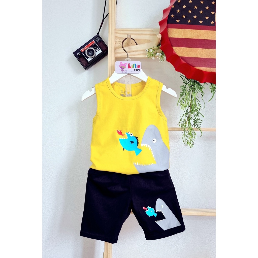 SET THUN IN CÁ MẬP CHO BÉ TRAI