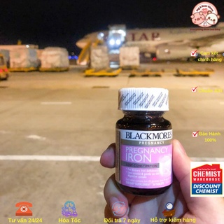 Vitamin cho mẹ bầu, Sắt bầu Blackmores ion 30 viên Úc