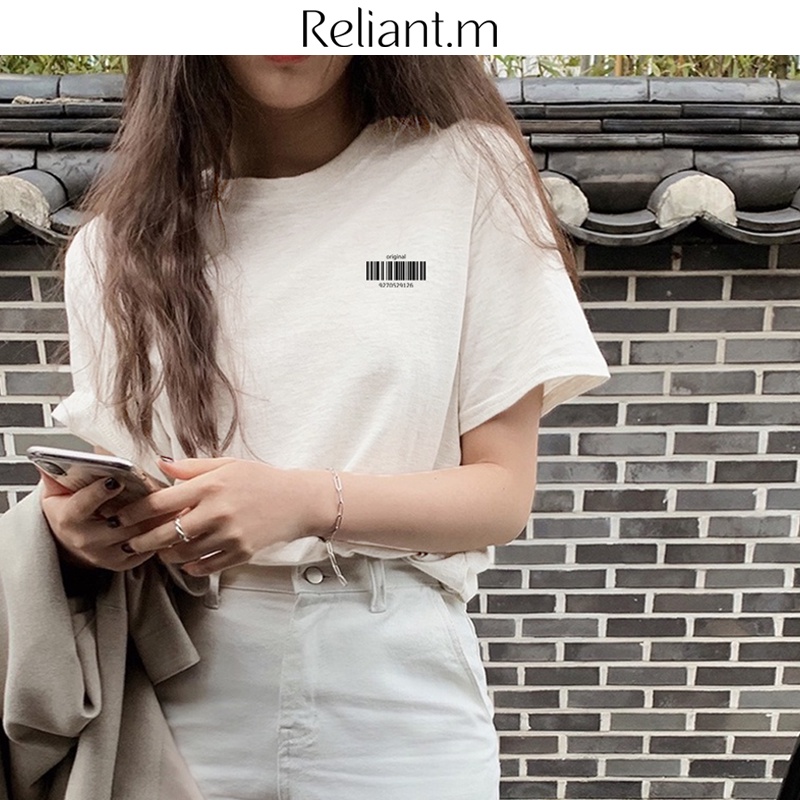 Áo thun nữ tay ngắn cotton MÃ VẠCH ORIGINAL RNT1