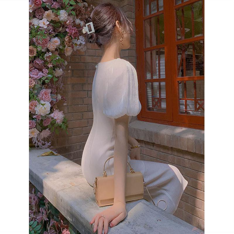 Đầm Màu Trắng Phong Cách Cổ Điển Thời Trang Mùa Hè Sành Điệu Cho Nữ | BigBuy360 - bigbuy360.vn