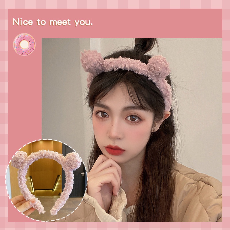 Băng đô phong cách Hàn Quốc siêu đáng yêu