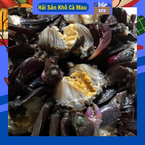 1kg ba khía Rạch Gốc trộn tỏi ớt mặn mặn ngọt ngọt Hải Sản Khô 69.