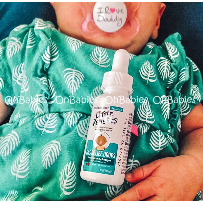 Siro Little Remedies chống nôn trớ, ợ hơi cho trẻ sơ sinh [OH BABIES]