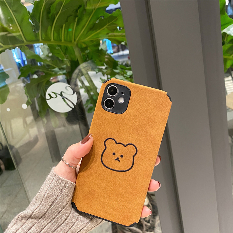 Ốp Điện Thoại Hình Gấu Xinh Xắn Cho Điện Thoại Iphone 6 7 8 Plus 11 Pro Max X Xr | BigBuy360 - bigbuy360.vn