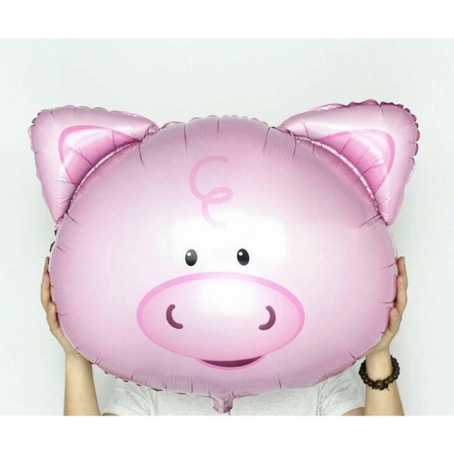 Bóng hình mặt heo siêu lớn