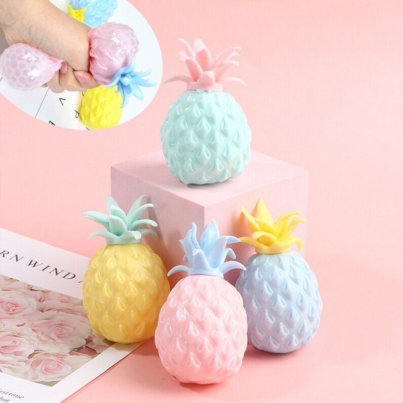 [ Rẻ Vô Địch ] Đồ Chơi Bóp Giảm Căng Thẳng Hình Quả Dứa Đáng Yêu.