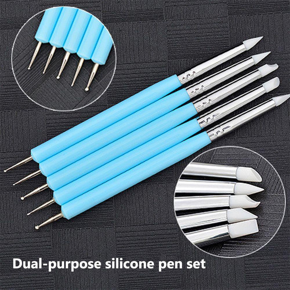 Cọ Vẽ Móng Nghệ Thuật Bằng Đất Sét Silicone