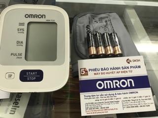 Máy do huyết ap Omron Hem 7121