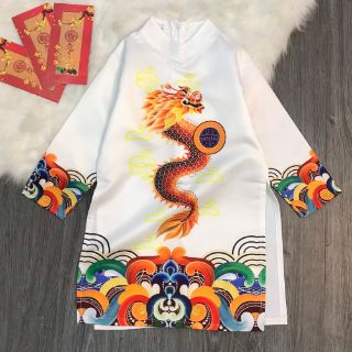 Áo dài cách tân bé trai