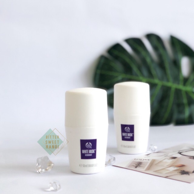lăn khử mùi THE BODY SHOP Deodorant Japanese Cherry Blossom/Black musk/White musk chiết xuất thiên nhiên, kháng khuẩn | BigBuy360 - bigbuy360.vn