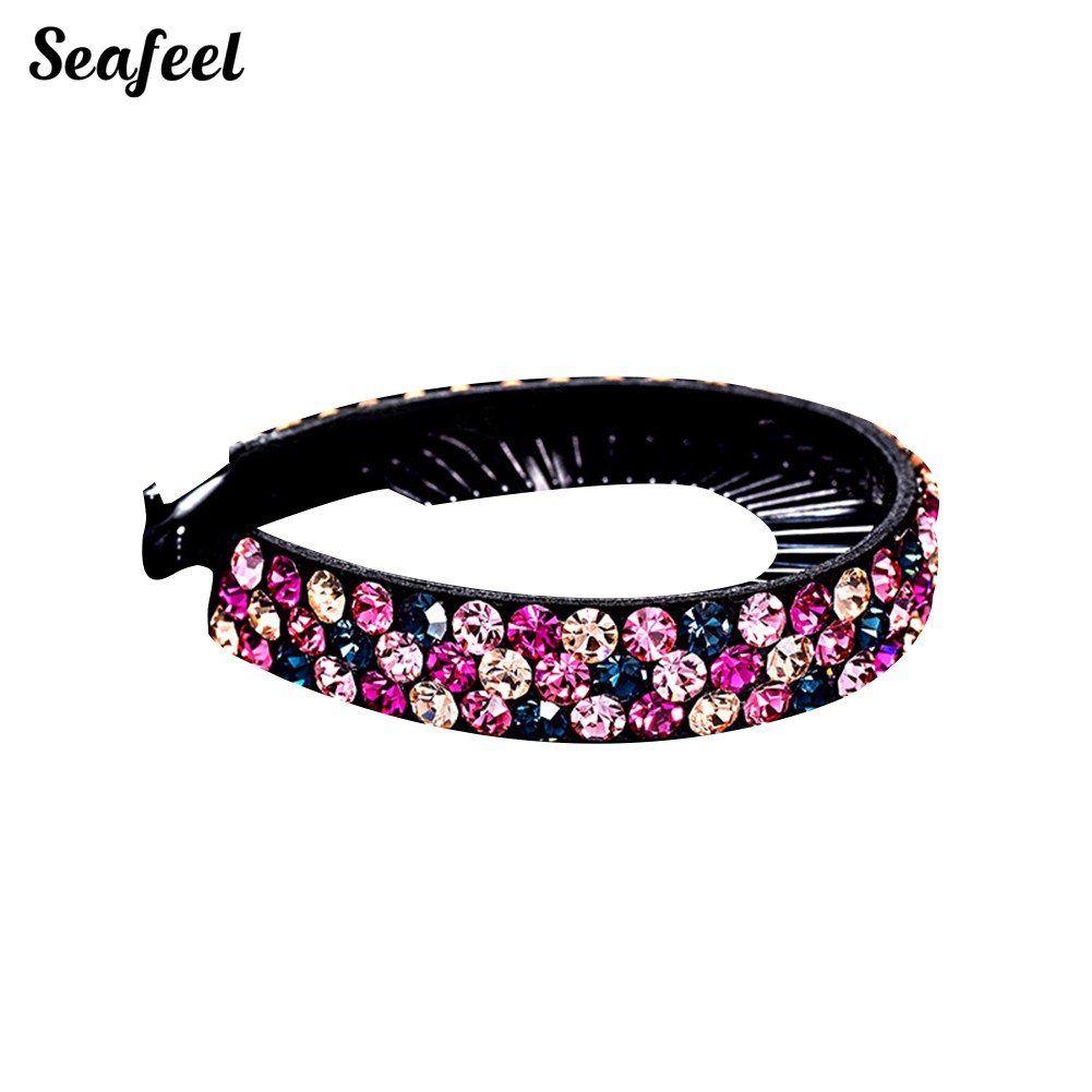 Kẹp tóc đính đá thời trang cho nữ