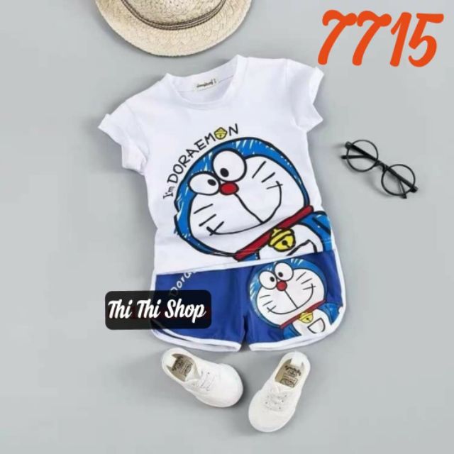 ( MIỄN SHIP Ở HCM) Set Quần áo trẻ em 0-4 tuổi DORAEMON / bé trai/ combo/ bộ đồ / hot/ sỉ/ dạo/ thời trang