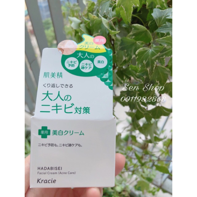 (Sẵn) KEM KRACIE HADABISEI ACNE CARE