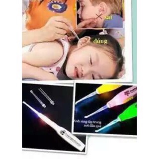 🌸  DỤNG CỤ LẤY RÁY TAI CÓ ĐÈN