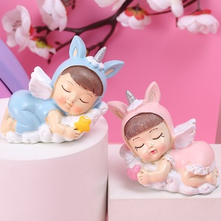 Mua Em bé ngủ thiên thần dễ thương  FREESHIP❤️  phụ kiện trang trí bánh kem