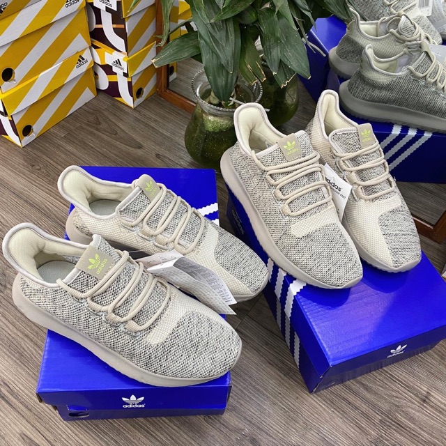 Giày Thể Thao Sneaker Tubular shadow Vàng Cát