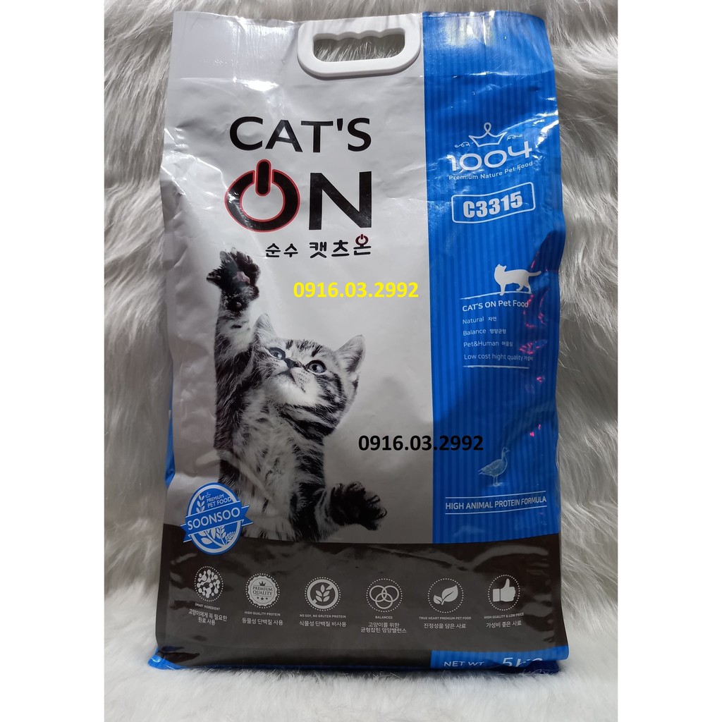Thức ăn cho mèo Cat on [5kg]