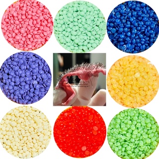 Sáp wax lông nóng hạt đậu nhập khẩu hard wax beans triệt lông tay, chân, nách
