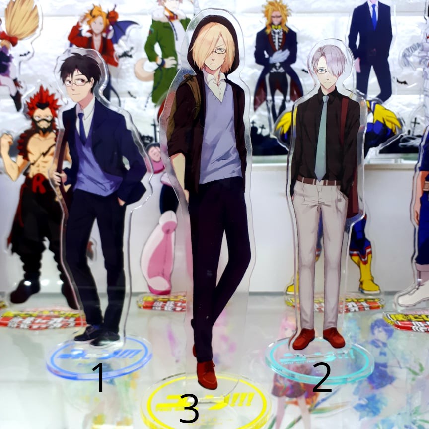 Mô Hình Standee acrylic anime hình Yuri on Ice