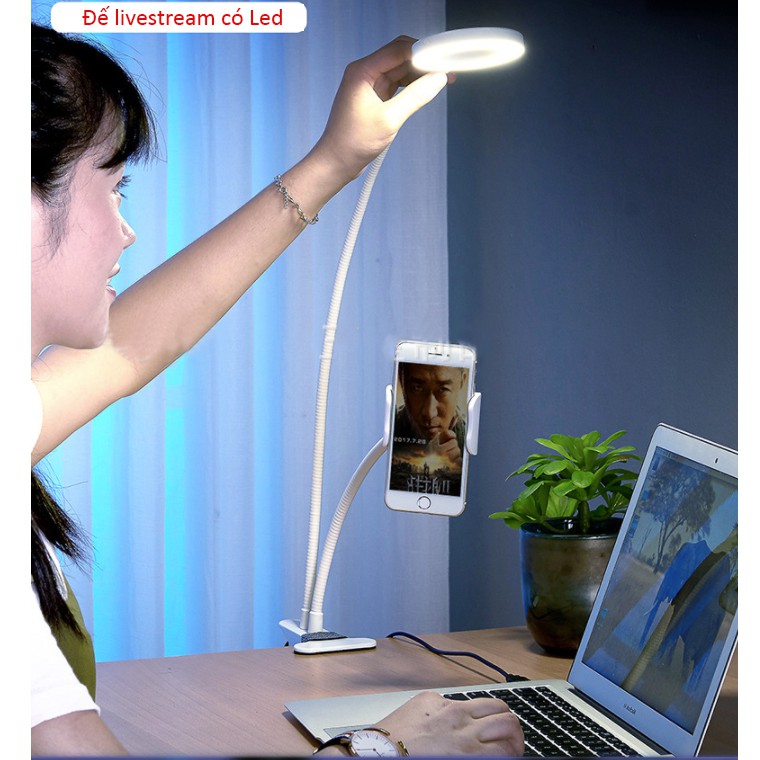 Bộ Giá đỡ Livestream có đèn Led siêu đẹp