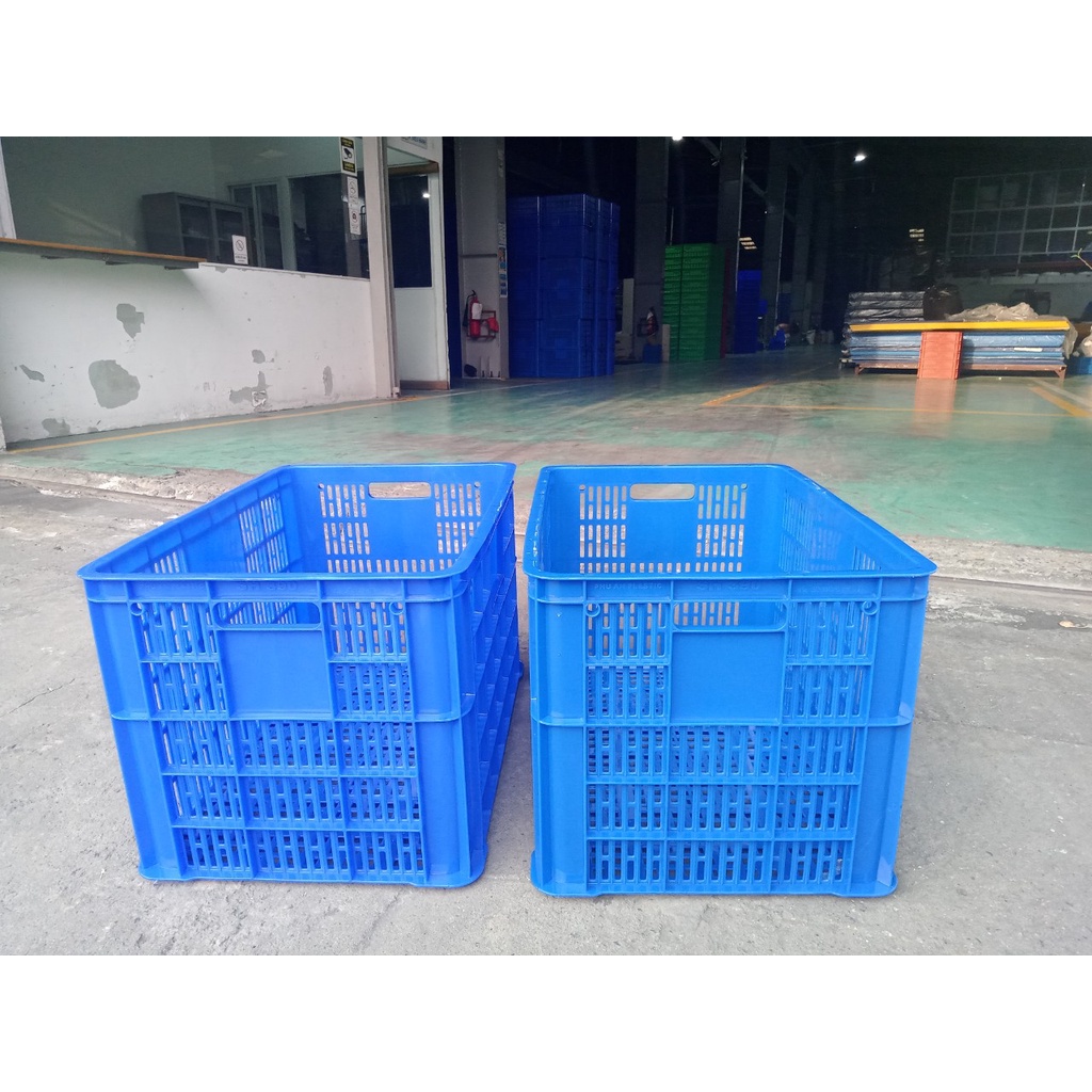 Thùng nhựa rỗng HS005 nhựa Phú An / thùng nhựa rỗng SH390 nhựa Phú An- Kích thước: 610 x 420 x 390 mm