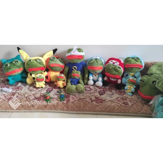 Ếch xanh pepe lai Khủng long -  Pepe Frog