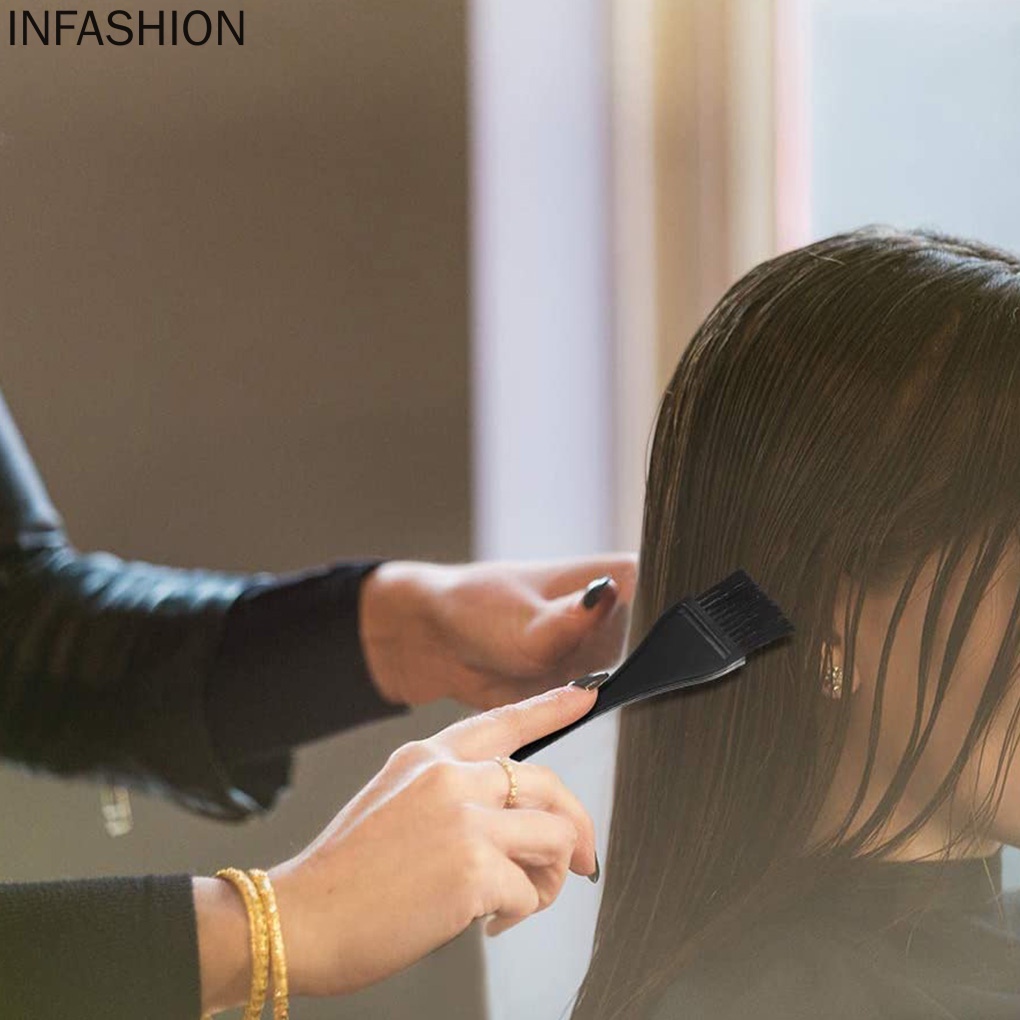 [Hàng mới về] Cọ quét thuốc nhuộm tóc tay cầm nhựa tiện lợi cho salon