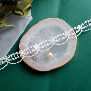 Choker ren trắng xinh