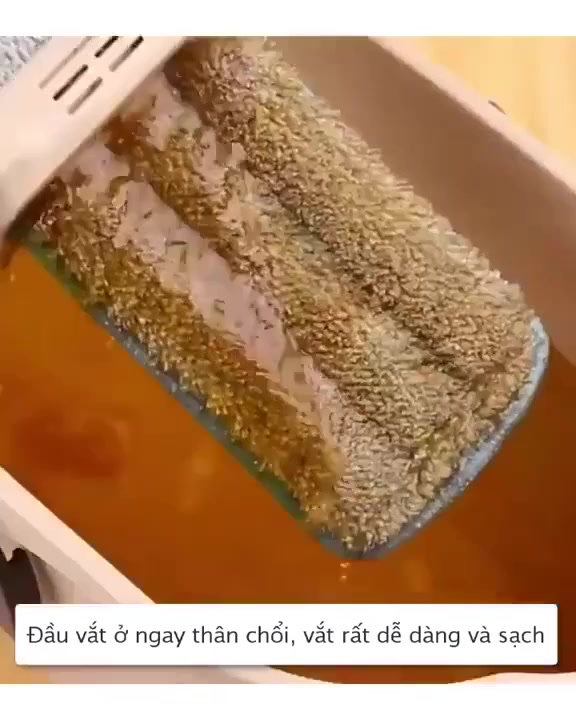 Cây chổi lau chùi nhà, vệ sinh nhà cửa tự vắt thông minh siêu sạch với đầu xoay 360 độ tặng kèm 2 bông lau | BigBuy360 - bigbuy360.vn