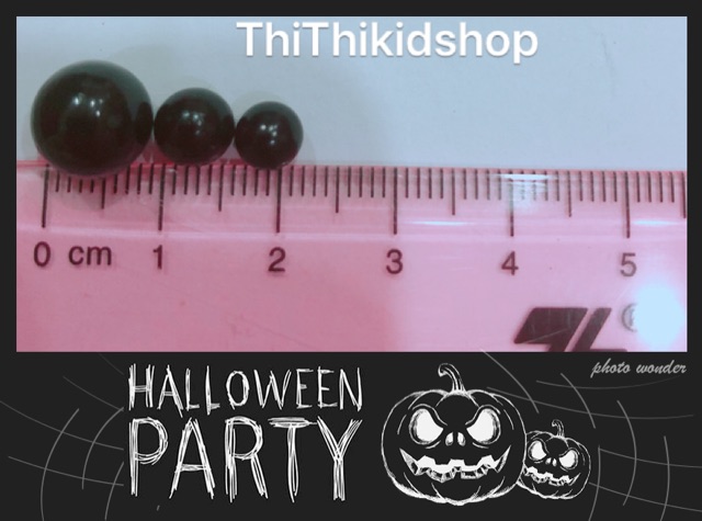 50g / Hạt trân châu ko lỗ đen