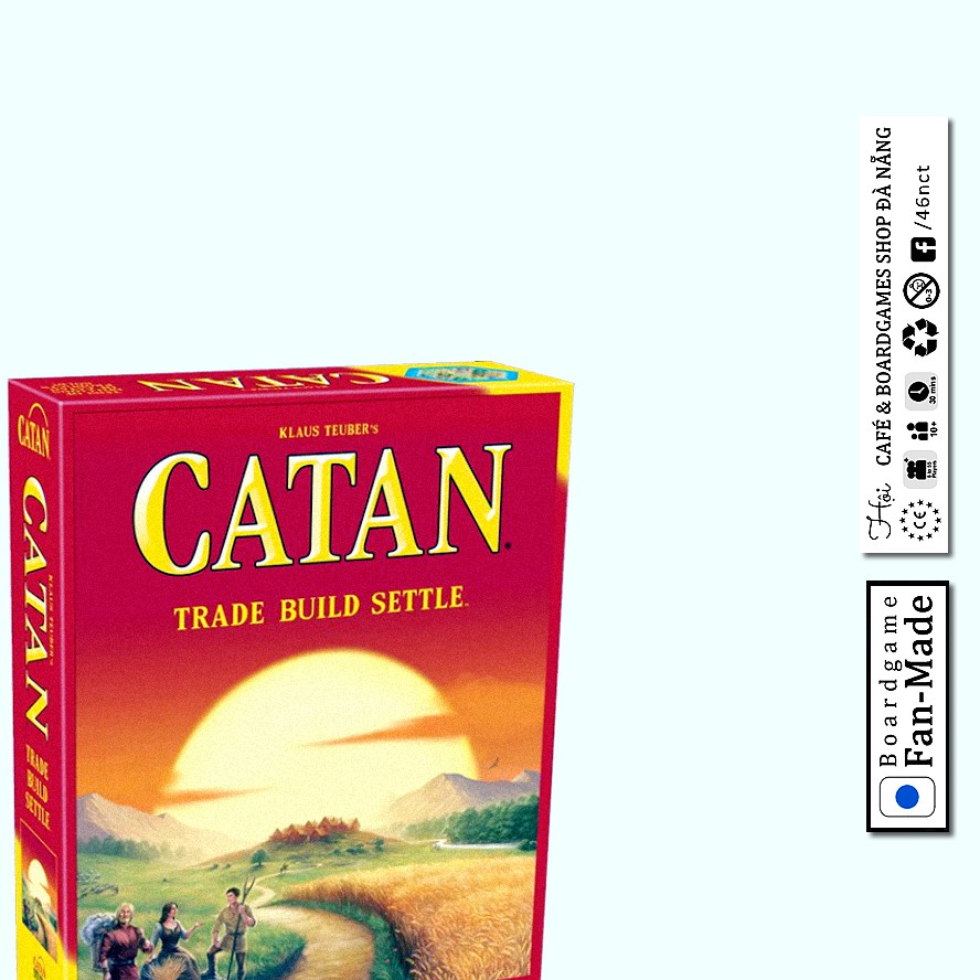 Catan The Board Game Trò chơi Catan phiên bản thứ 5 (English) /5th edition/Boardgame