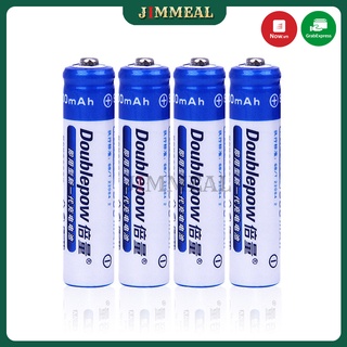  [Chính Hãng] Bộ 4 Viên Pin Tiểu Sạc Cao Cấp AAA 900mAh Doublepow