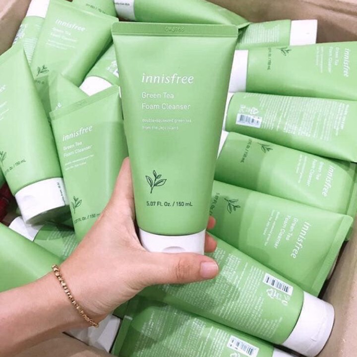 Sữa rửa mặt trà xanh Innisfree Green Tea Foam Cleanser 150ml | BigBuy360 - bigbuy360.vn