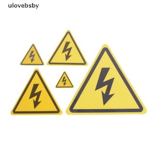 Bộ 2 miếng dán cảnh báo điện áp cao danger an toàn
