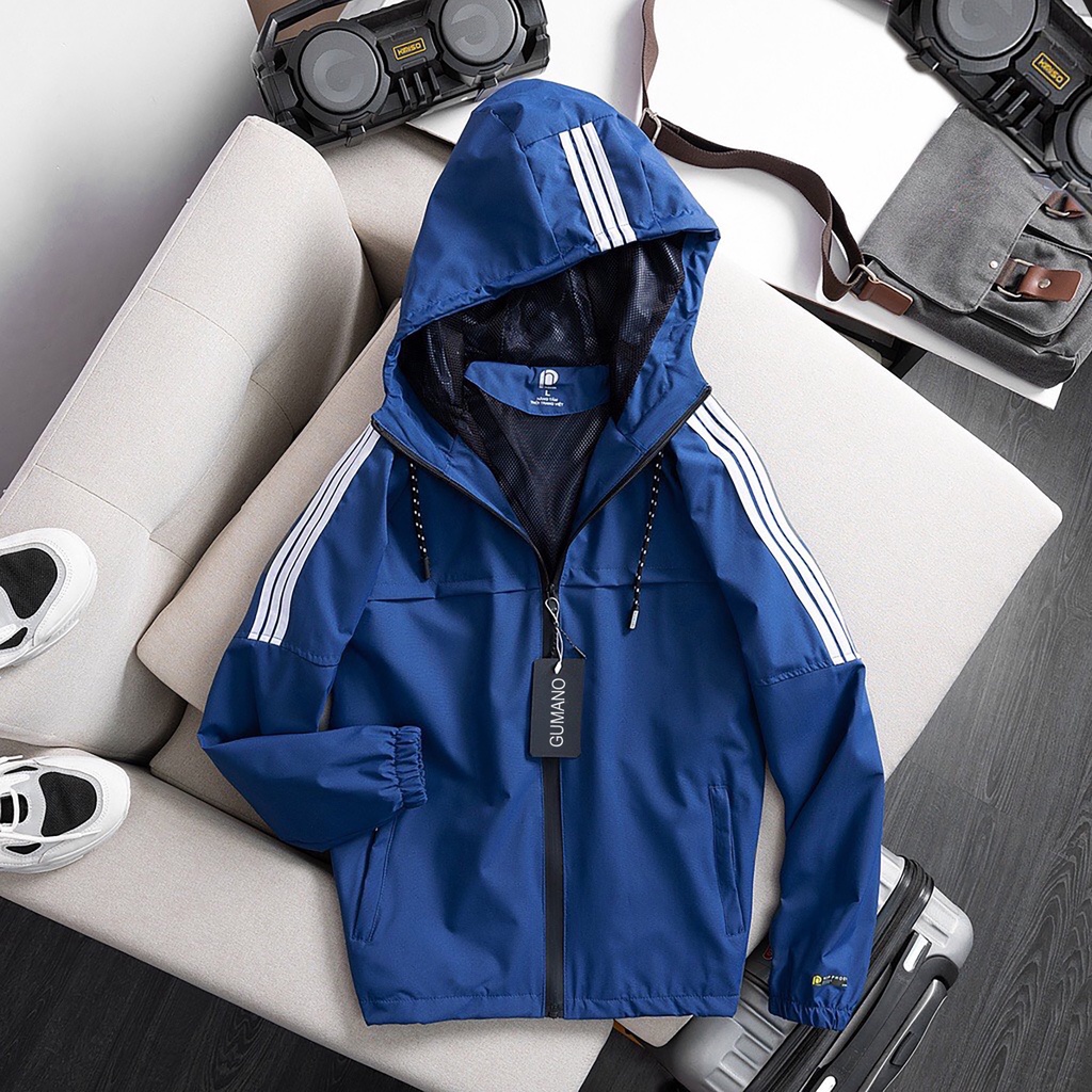 Áo khoác gió nam nữ 2 lớp chống nước chống gió chất áo tráng bạc cao cấp giá rẻ
