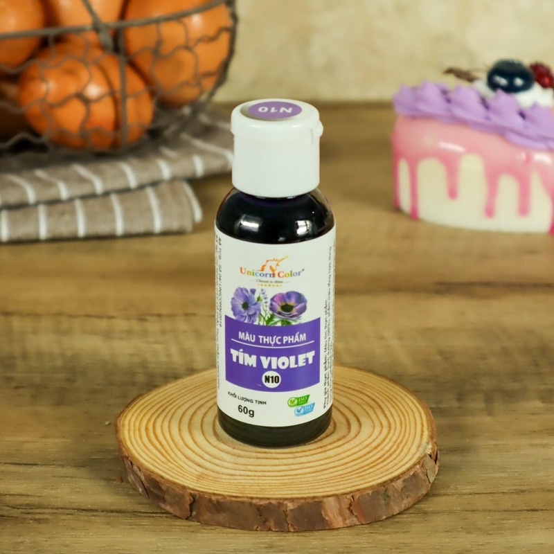 Màu thực phẩm Unicorn Siro trang trí bánh kem 60gr