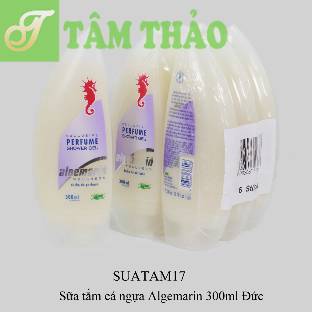 Sữa tắm cá ngựa Algemarin 300ml (24 chai/T) 4003086366028