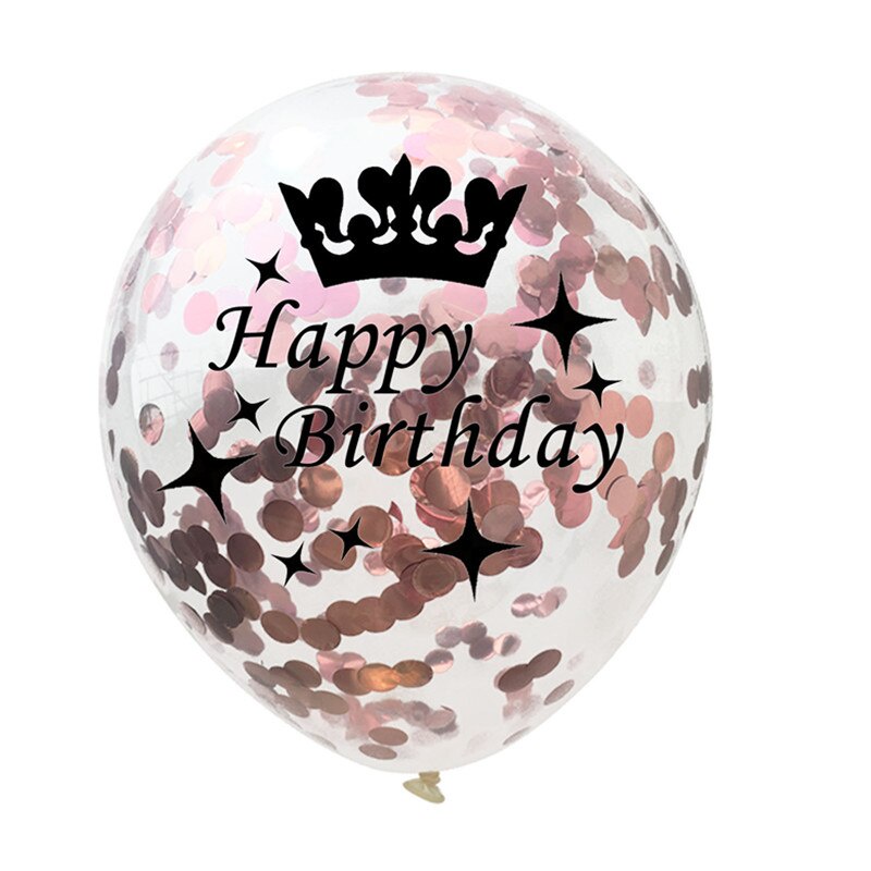 Bong Bóng 12 Inch Hình Vương Miện Trang Trí Tiệc