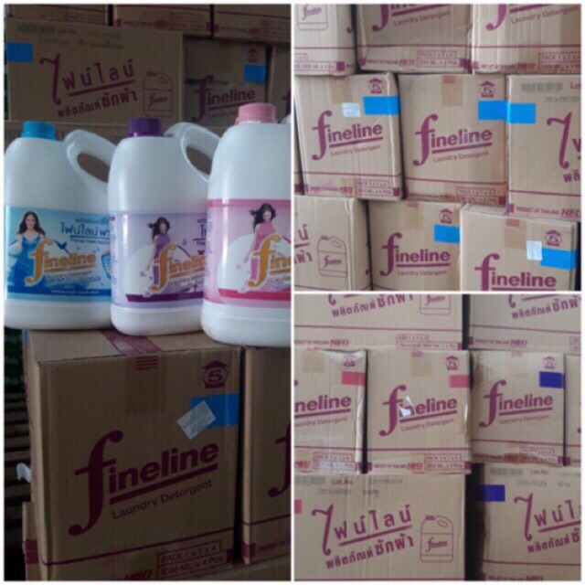 Nước giặt xả fineline 3 lít