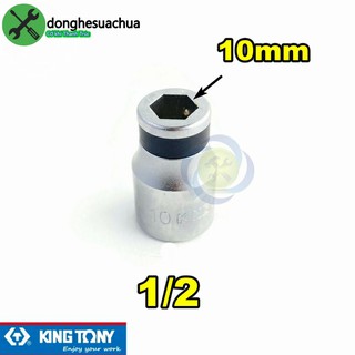 Đầu chuyển bulong 1/2 sang đầu vít đóng 10mm Kingtony 414810M