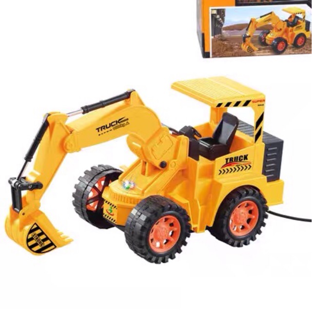 Hộp đồ chơi xe cẩu điều khiển cao cấp dành cho bé 5677