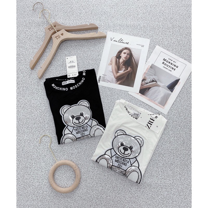 [Mã WASKT410K giảm 10K đơn 50K] ÁO PHÔNG NỮ THÊU GẤU KIM TUYẾN CỰC HOT | BigBuy360 - bigbuy360.vn